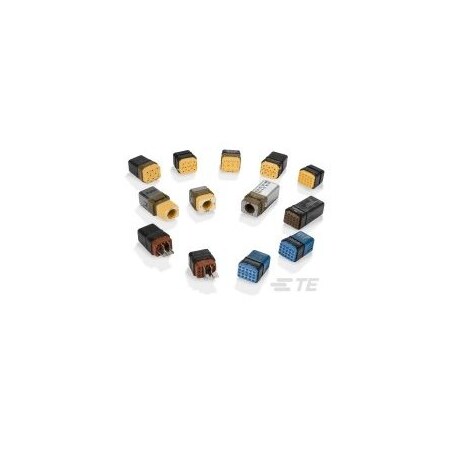 Deutsch Rack And Panel Connector, 16 Contact(S), Female, Crimp Terminal DMC-M99-04DN